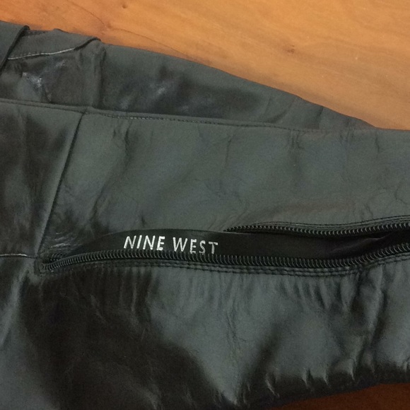 Nine West black leather boots. NWOT - Picture 3 of 7